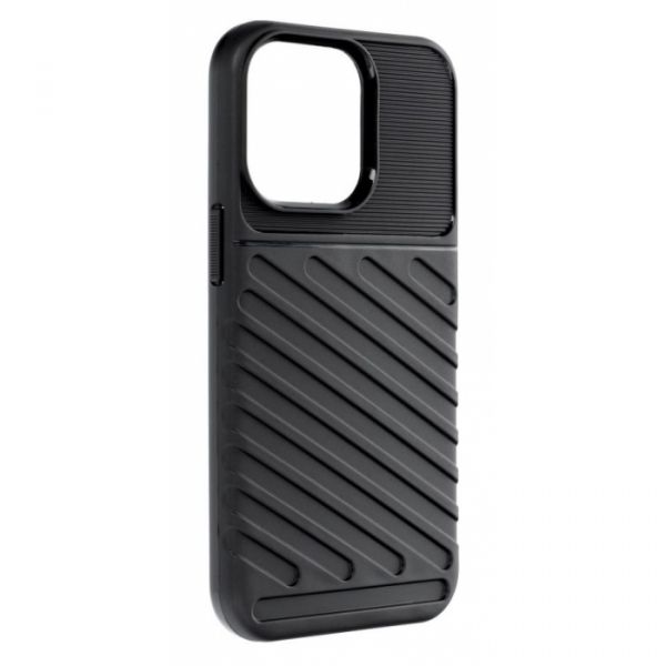 Forcell Capa Silicone Thunder Para Iphone Pro Black Kuantokusta