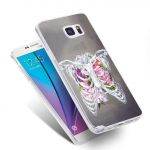 Dmobile Capa com Padrão Samsung Galaxy S6 Edge Plus / S6 Edge+ Flores