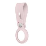 Decoded Correia Silicone para AirTag Soft-Touch Ultra-leve Pink - TAG-DCD-LOOP-PK
