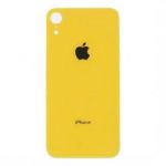 Tampa Traseira Vidro para iPhone XR Yellow