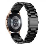 Pulseira Bracelete Aço Stainless Lux + Ferramenta para Samsung Galaxy Watch4 Bluethooth 46mm Black
