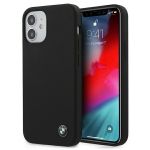 BMW Capa Silicone Traseira Case Bmhcp12ssilbk iphone 12 Mini 5.4 "preto Black Hardcase Signature - 3700740486733