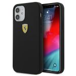 FERRARI Capa Silicone Traseira Fessihcp12sbk iphone 12 Mini 5.4 "preto Black Hardcase On Track - 3700740483466