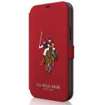 US Polo Capa Livro Horizontal iphone 12 Pro Max - Red - 3700740492383