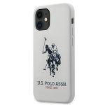 US Polo Capa Silicone iphone 12 Mini - Branco - 3700740491294