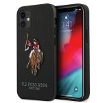 US Polo Capa Traseira Embroidery Collection iphone 12 Mini - Black - 3700740487082