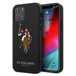 US Polo Capa Traseira Embroidery Collection iphone 12 e 12 Pro - Black - 3700740487099