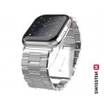 Swissten Bracelete Metal para Apple Watch 42-44mm Silver