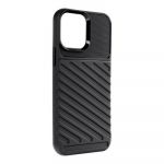Forcell Capa Silicone Thunder para iPhone 13 Pro Max Black