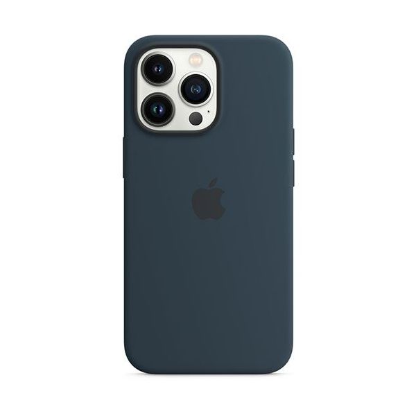 Capa em Silicone com Magsafe iPhone 13 Pro Blue Abissal