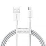 Baseus Cabo Micro Usb Fast Charge 2A 1m White