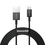 Baseus Cabo Micro Usb Fast Charge 2A 1m Black