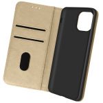 Avizar Capa para iPhone 13 Pro Max com Função Carteira e Suporte Vídeo - Gold - FOLIO-CHESTER-GD-13PM