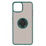 Avizar Capa para iPhone 13 Pro Bi-material Anel de Suporte Metálico - Green - BACK-KAMEO-GN-13PR