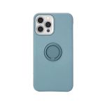 Capa Silicone Premium com Anel para iPhone 13 Pro Max Turquoise