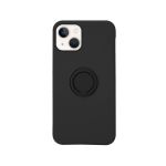Capa Silicone Premium com Anel para iPhone 13 Mini Black