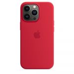 Apple Capa Magsafe iphone 13 Pro Silicone Product (red)