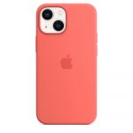 Apple Capa Magsafe iphone 13 Mini Silicone Toranja Pink
