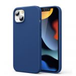 Capa Liquid Silicone Iphone 13 Navy Blue