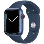Apple Watch Series 7 GPS 45mm Alumínio Blue c/ Bracelete Desportiva