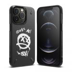Ringke Capa Silicone Traseira Onyx Design Durable Case Cover iphone 13 Pro Preto (graffiti) (Od551e233)