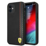 Capa Fesaxhcp12sbk iphone 12 Mini 5,4" Czarny/preto Hardcase On Track Carbon Stripe - 3700740499429