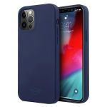 Mini Capa Silicone Traseira Mihcp12lsltna iphone 12 Pro Max 6,7" Granatowy/navy Hard Case Tone On Tone