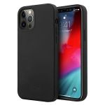 Mini Capa Silicone Traseira Mihcp12lsltbk iphone 12 Pro Max 6,7" Czarny/preto Hard Case Tone On Tone