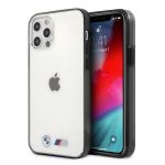 Bmw Capa Etui Bmhcp12lmbtok iphone 12 Pro Max 6,7" Transparente Hardcase Sandblast