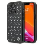 Mercedes-benz Capa Mehcp13lespbk iphone 13 Pro / 13 6.1 "preto / Preto Hardcase Prateado Stars Pattern