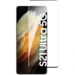 Protetor de Vidro Temperado Samsung Galaxy S21 Ultra Full Screen 3d Black
