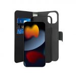 PURO Capa Eco-Leather 2 em 1 para iPhone 13 Pro Black
