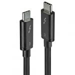 Cabo Lindy 0.8m Thunderbolt 3 Cable Passive