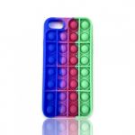 Capa de Silicone Pop It iPhone 7/8 Colorido Design 2