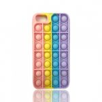 Capa de Silicone Pop It iPhone 7/8 Colorido Design 1