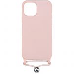 Skyhe Capa Skyhe para iPhone 12 Pro Max Gel Rope Pink Pastel