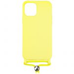 Skyhe Capa Skyhe para iPhone 12 Pro Max Gel Rope Yellow