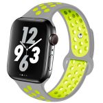 Bracelete Desportiva para Apple Watch Series 6 - 40mm - Cinza / Verde - 7427286129271