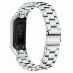 Bracelete de Aço + Ferramenta para Samsung Galaxy Fit e (R375) - Cinza - 7427286123651