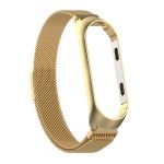 Bracelete Milanese Com Fecho Magnético para Xiaomi Mi Band 4 - Ouro - 7427286121220