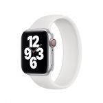 Bracelete Silicone Solo para Apple Watch Series 6 - 44mm (Pulso:190-200mm) - Branco - 7427286117957