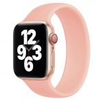 Bracelete Silicone Solo para Apple Watch Series 5 - 44mm (Pulso:190-200mm) - Rosa - 7427286117896