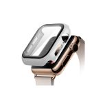 Capa de Proteção + Vidro para Apple Watch Series 5 - 40mm - Branco - 7427269105384