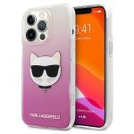 KARL LAGERFELD Capa Klhcp13xctrp iphone 13 Pro Max 6,7" Hardcase Rózowy/cor-de-rosa Choupette Head - 3666339028008