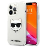 KARL LAGERFELD Capa Klhcp13xctr iphone 13 Pro Max 6,7" Hardcase Transparente Choupette Head - 3666339027964