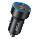 Choetech Cabo Car Charger 2X usb Power Delivery 3.0 Quickcharge 3.0 Afc 36W 2.4A Black (C0054) - 6971824978964