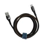 Cabo USB para USB-C 1.2m 5A 20W carregamento rápido Luz indicadora de carga LinQ - DATA-LINQ-TPC9739