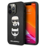 KARL LAGERFELD Capa Klhcp13lsakickcbk iphone 13 Pro 13 6,1" Czarny/preto Hardcase Saffiano Karl & Choupette - 3666339028671
