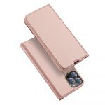 DUX DUCIS Capa Skin Pro Bookcase Type iphone 13 Pro Cor-de-rosa - 6934913048993