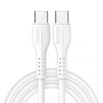 DUX DUCIS Cabo K-v usb - usb Cable 60 W 3 a 1 M Power Delivery Quick Charge Branco - 6934913053430